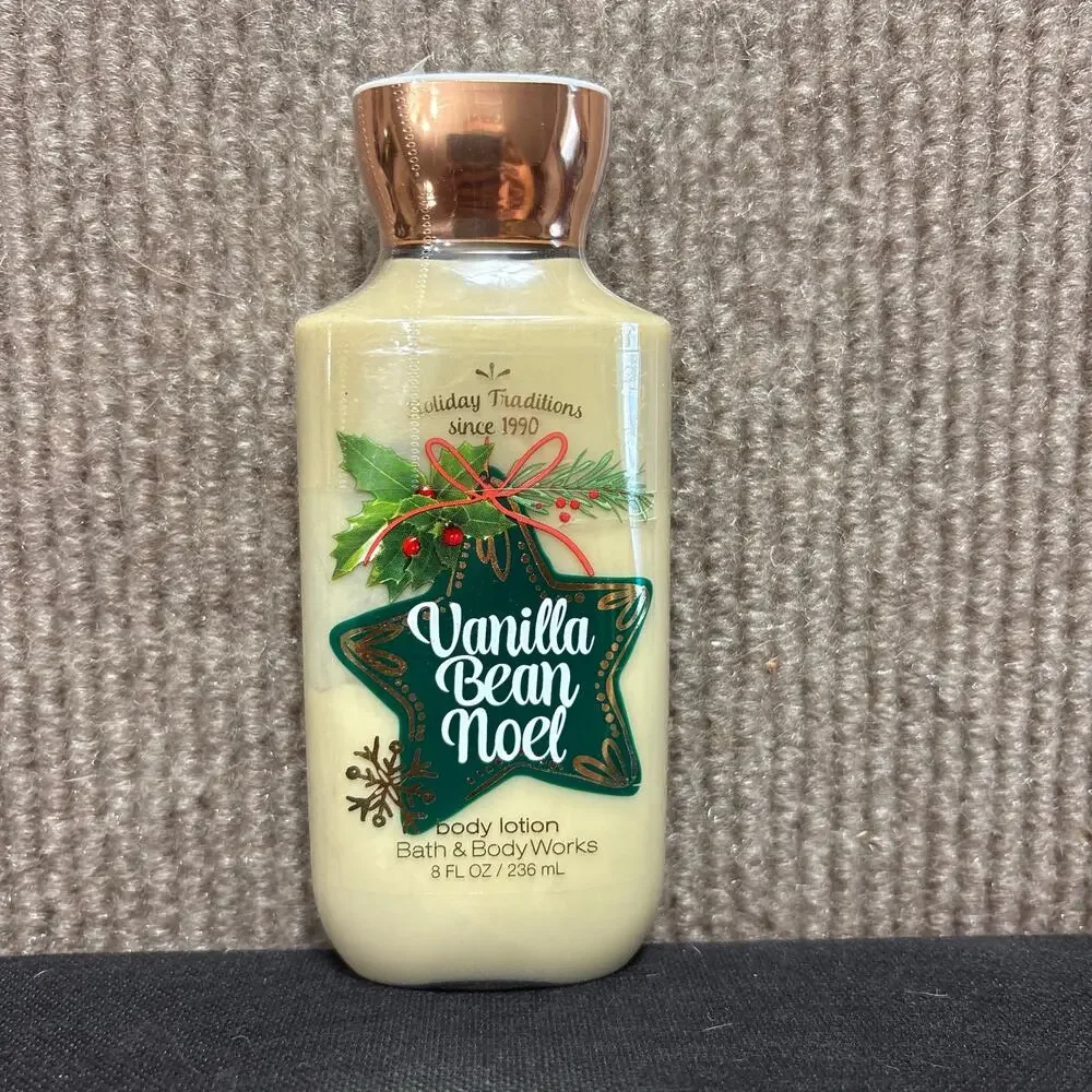 Vanilla Bean Noel Bath & Body Works Moisturizing Body Lotion 8 Oz New